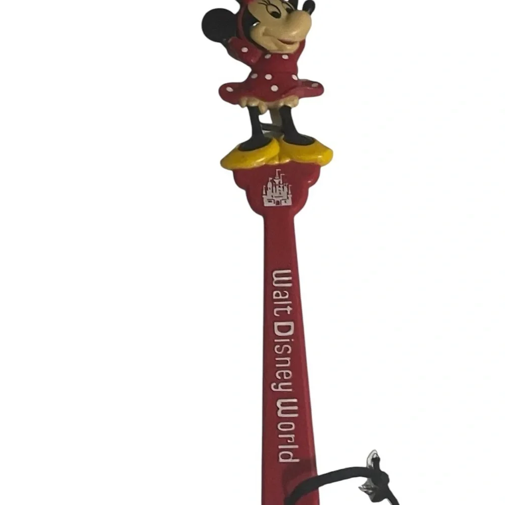 Vintage Mickey/Minnie Mouse Back Scratcher Walt Disney World Souvenir 15.5